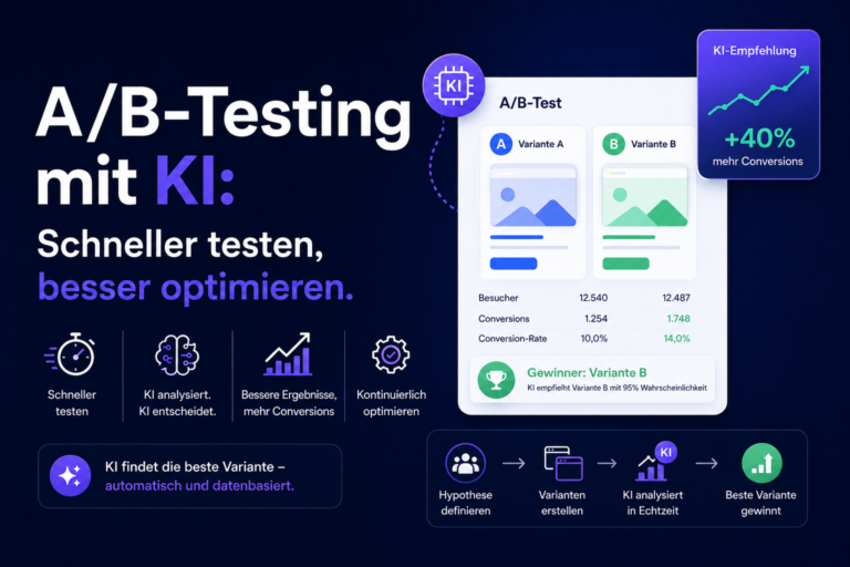 A/B-Testing mit KI: Schneller testen, besser optimieren