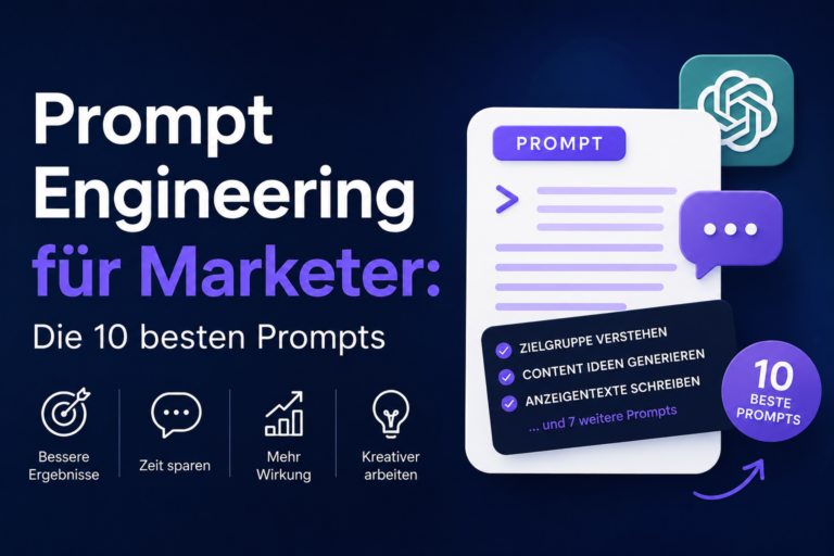 Prompt Engineering für Marketer: Die 10 besten Prompts
